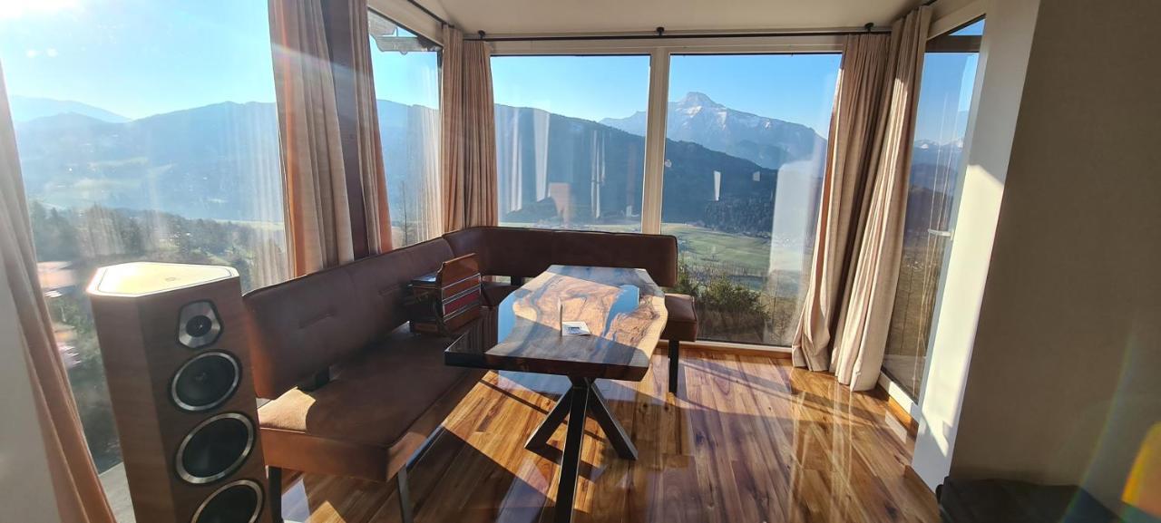 Bergvilla mit Seeblick - Mondsee Innerschwand Eksteriør billede